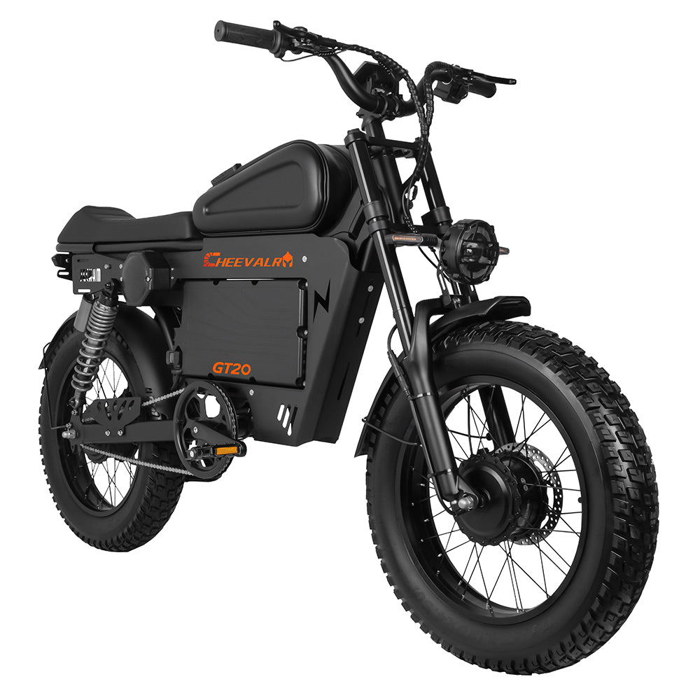 【US】CHEEVALRY GT20 20-inch wide-tire electric motorcycle off-road version